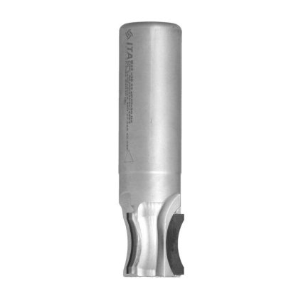 ITA FDJ - Speciální diamantové stopkové frézy - BULLNOSE (D=22; l=15; L=80; S=20; H=4; D1=0; R=15; Z3; ; RH)
