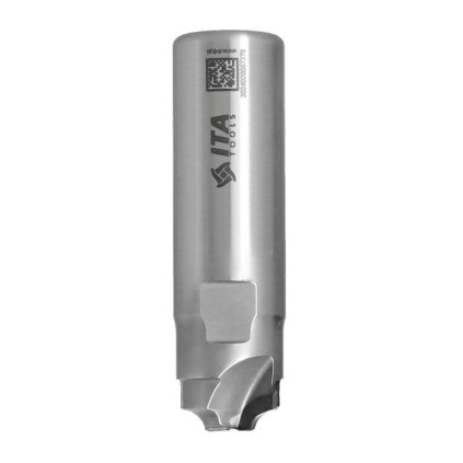ITA FDQ - Speciální diamantová stopková fréza profilová (D=20; l=3; L=70; S=20; H=3; R=3; Z2; STAINLESS STEEL; RH)