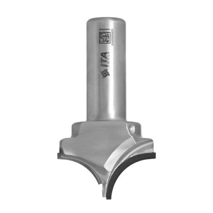 ITA FDQ - Speciální diamantová stopková fréza profilová (D=49; l=20,25; L=90; S=20; H=3; R=20; Z2; STAINLESS STEEL; RH)