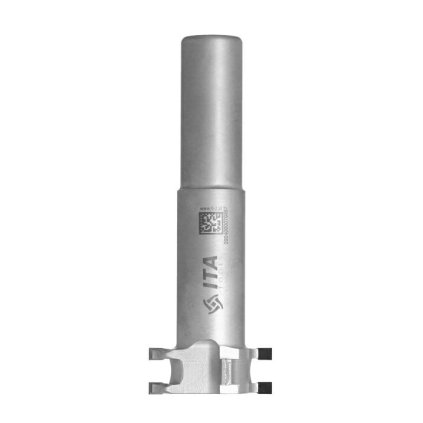 ITA FDR - Speciální diamantová stopková fréza - pro drážkování (D=40; l=15; L=115; S=20; H=3; Z2+2+2; STEEL; RH)