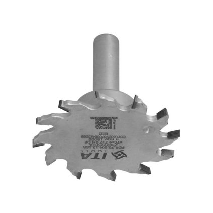 ITA FDR - Speciální diamantová stopková fréza - pro drážkování (D=70; l=4; L=60; S=13; H=4; Z12; STEEL; RH)