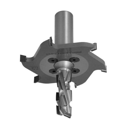 ITA FDR - Speciální diamantová stopková fréza - pro drážkování (D=90; l=7,5; L=120; S=20; H=6; Z6/2+2; STEEL; LH)