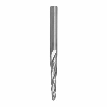 ITA SQ29 - Spirálové frézy - kuželové se zaobleným čelem pro 2D/3D (D=3,2; l=25,4; L=80; S=6,35; R=1,6; Pos.; Z-; RH)