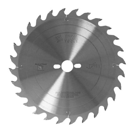 ITA P01 - Pilový kotouč pro podélný a příčný řez (D=300; F=30; PH=3; Z=28; K=3,2; P=2,2; NS)