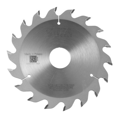 ITA PDA - Pilový kotouč pro CNC drážkovací agregát (D=150; F=30; PH=; Z=18; K=3,5; P=2,5; PR)