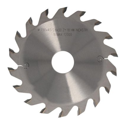 ITA PDA - Pilový kotouč pro CNC drážkovací agregát (D=150; F=30; PH=; Z=18; K=4,0; P=2,8; PR)