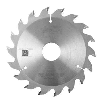ITA PDA - Pilový kotouč pro CNC drážkovací agregát (D=150; F=30; PH=; Z=18; K=5,0; P=4; PR)