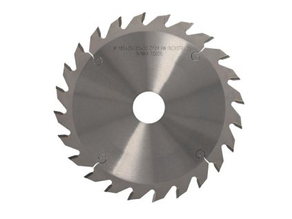 ITA P05 - Pilový kotouč pro drážkování  (D=180; F=30; PH=; Z=24; K=3,5; P=2,5; PR)