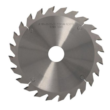 ITA PDA - Pilový kotouč pro CNC drážkovací agregát (D=180; F=30; PH=; Z=24; K=3,5; P=2,5; PR)