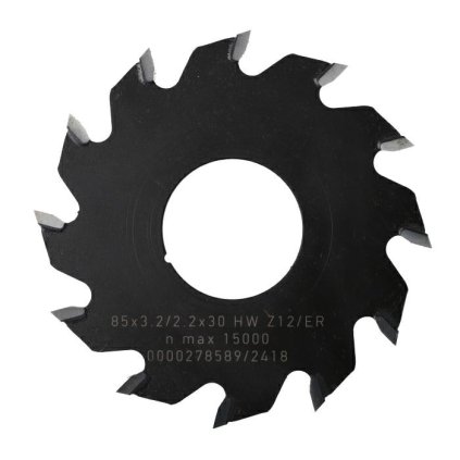 ITA PKA - Kapovací pilový kotouč pro olepovačky hran (D=85; F=30; PH=-; Z=12; K=3.2; P=2,2; R)