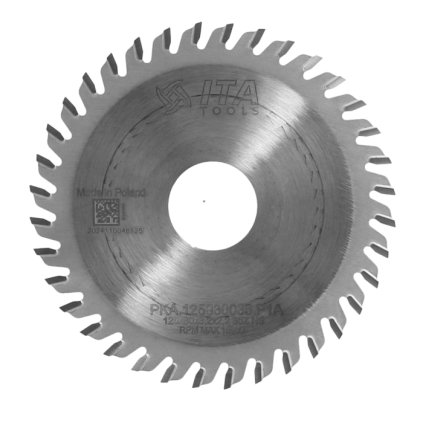 ITA PKA - Kapovací pilový kotouč pro olepovačky hran (D=125; F=30; PH=; Z=36; K=3,2; P=2,2; NS)