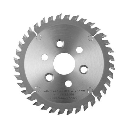 ITA PKA - Kapovací pilový kotouč pro olepovačky hran (D=140; F=30; PH=3/8-12/40LH+3/8-12/40RH; Z=36; K=3,6; P=2,4; NS)