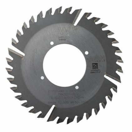 ITA PKA - Kapovací pilový kotouč pro olepovačky hran (D=150; F=55; PH=; Z=32+4; K=3,0/3,6; P=0; )