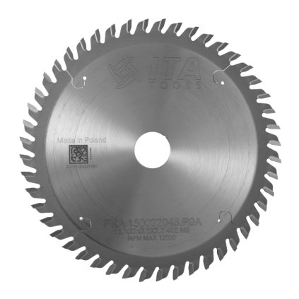 ITA PKA - Kapovací pilový kotouč pro olepovačky hran (D=160; F=22; PH=-; Z=48; K=3,2; P=2,2; NS)