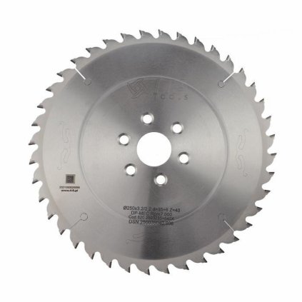 ITA DSR/DSN - DIA Pilový kotouč pro drážkování (D=250; F=35; PH=6/9-13,4/63,5 RH; Z=40; K=3,2; P=2,2; NSF)