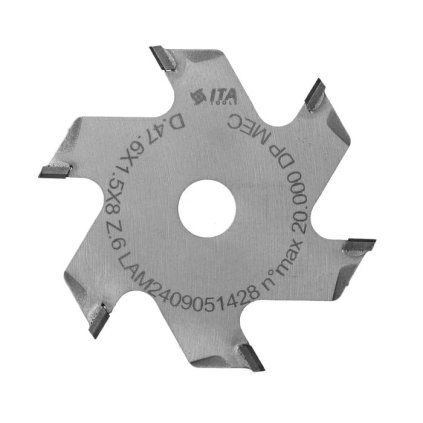 ITA DSR/DSN - DIA Pilový kotouč pro drážkování (D=47,6; F=8; PH=; Z=6; K=1,5; P=1; FP)