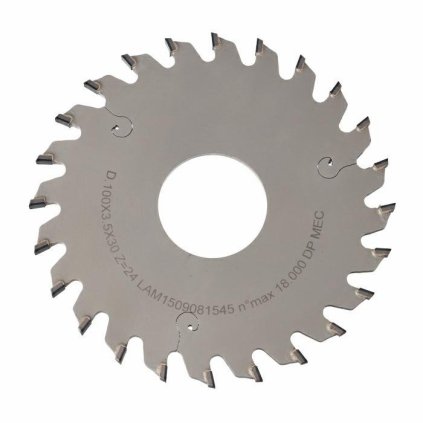 ITA DSR/DSN - DIA Pilový kotouč pro drážkování (D=100; F=30; PH=; Z=24; K=3,5; P=2,5; FP)