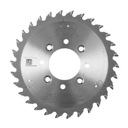 ITA DSR/DSN - DIA Pilový kotouč pro drážkování (D=120; F=35; PH=4/M5/50 LH + 4/M5/50 RH; Z=30; K=3,5; P=2,5; )