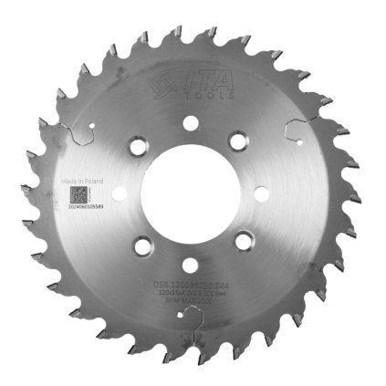 ITA DSR/DSN - DIA Pilový kotouč pro drážkování (D=120; F=35; PH=4/M5/50R+4/M5/50L; Z=30; K=4,0; P=2,8; FP)