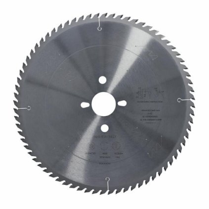 ITA P30 - Pilový kotouč pro nářezové centrum - NANO karbid (D=450; F=60; PH=2/14/125; Z=72; K=4,8; P=3,5; )