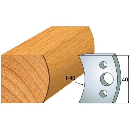 ITA 690 | 690.008 profilový nůž (L=0; H=40; K=4; SP)