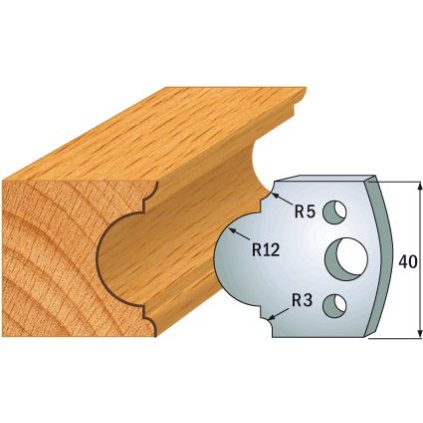 ITA 690.018 profilový nůž (L=0; H=40; K=4; SP)