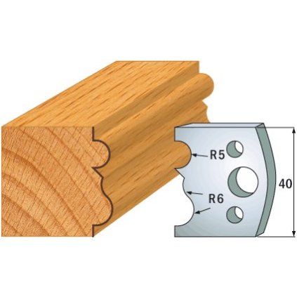 ITA 690.029 profilový nůž (L=0; H=40; K=4; SP)