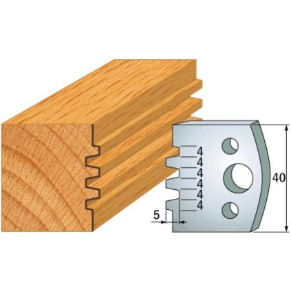 ITA 690.076 profilový nůž (L=0; H=40; K=4; SP)
