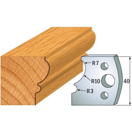 ITA 690.105 profilový nůž (L=0; H=40; K=4; SP)