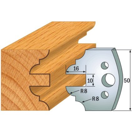 ITA 690.523 profilový nůž (L=0; H=50; K=4; SP)
