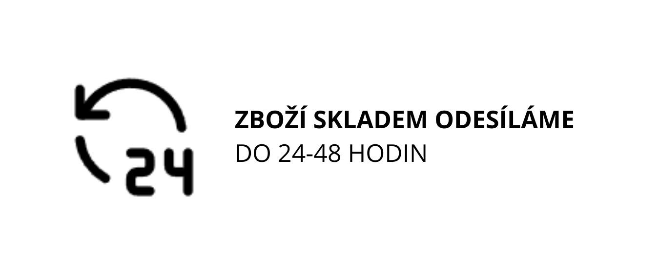 Zboží skladem odesíláme do 24-48 hodin