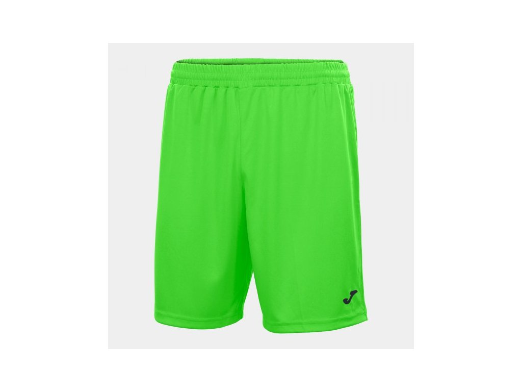 Sportovní šortky JOMA SHORTS NOBEL FLUORESCENT GREEN