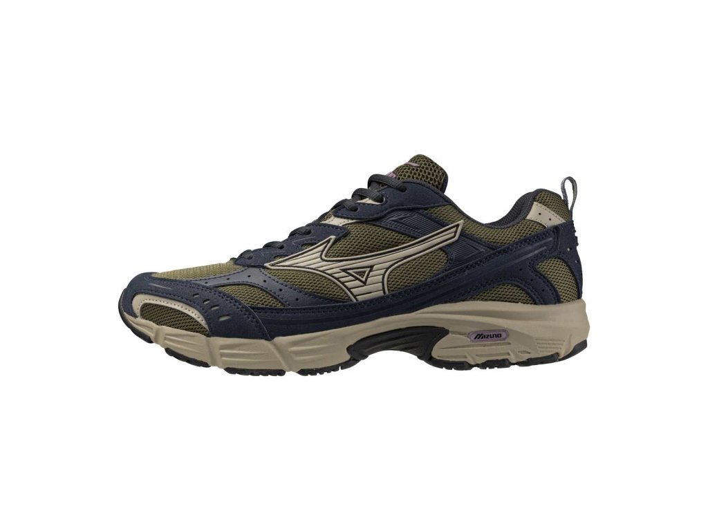 Unisex vycházková obuv Mizuno MXR / Grape Leaf/Vintage Khaki/Salute (Velikost 38.0/5.0)