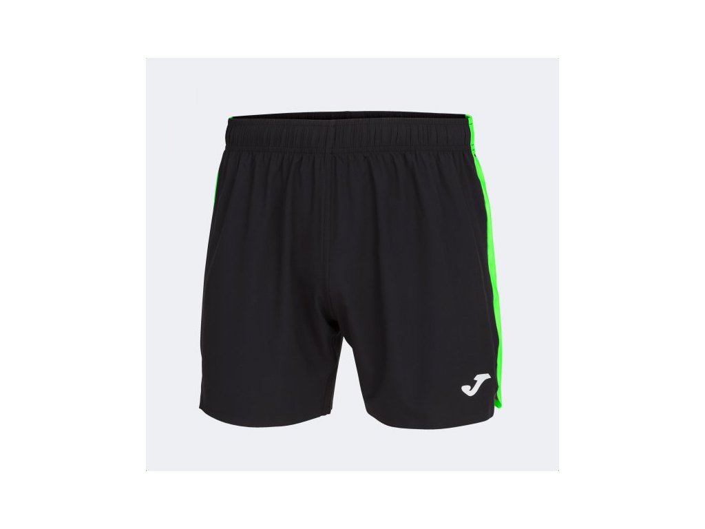 Pánské/Chlapecké šortky JOMA ELITE VII MICRO SHORT BLACK-FLUOR GREEN (Barva NEGRO-VERDE FLUOR, Velikost 152)
