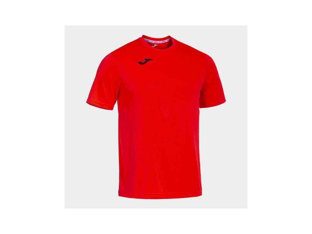 Pánské/Chlapecké sportovní tričko JOMA T-SHIRT COMBI CORAL FLUOR S/S (Barva CORAL FLUOR, Velikost 2XL-3XL)