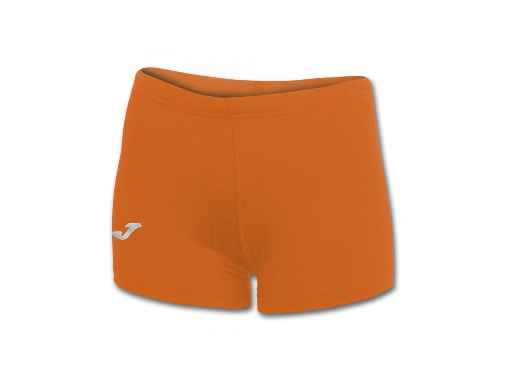 Dámské šortky JOMA LYCRA SHORT ORANGE WOMAN (Velikost L, Barva ORANGE)