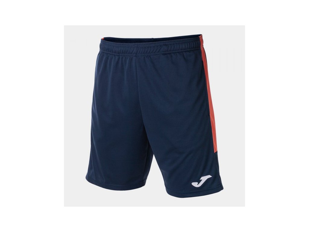 Pánské/Chlapecké sportovní šortky JOMA ECO CHAMPIONSHIP BERMUDA NAVY FLUOR ORANGE (Velikost 2XL, Barva NAVY)