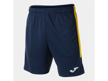 Pánské/Chlapecké sportovní šortky JOMA ECO CHAMPIONSHIP BERMUDA NAVY YELLOW (Velikost S, Barva NAVY-YELLOW)