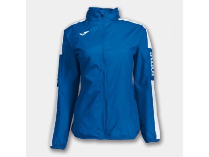 Dámská/Dívčí sportovní bunda JOMA RAINJACKET CHAMPIONSHIP IV ROYAL WOMAN (Velikost 152, Barva ROYAL)