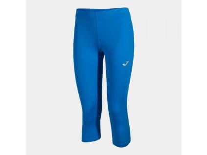 Dámské/Dívčí běžecké 3/4 legíny JOMA PIRATE TIGHT OLIMPIA ROYAL WOMAN (Velikost 128-140, Barva ROYAL)