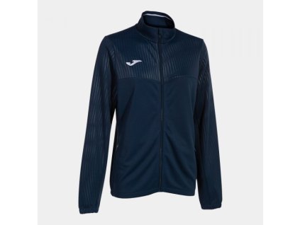 Dámská/Dívčí sportovní mikina JOMA MONTREAL FULL ZIP SWEATSHIRT NAVY (Velikost L, Barva NAVY)