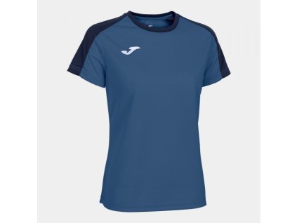 Dámské sportovní tričko JOMA ECO CHAMPIONSHIP SHORT SLEEVE T-SHIRT BLUE NAVY (Velikost M, Barva ROYAL-NAVY)