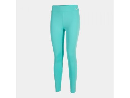 Dámské/Dívčí sportovní legíny JOMA SCULPTURE II LONG TIGHTS TURQUOISE (Velikost L, Barva TURQUOISE)
