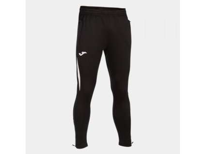 Pánské/Chlapecké sportovní tepláky JOMA CHAMPIONSHIP VII LONG PANTS BLACK WHITE (Velikost 2XL, Barva BLACK-WHITE)