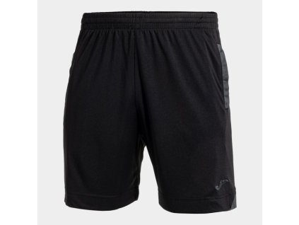 Pánské/Chlapecké šortky JOMA BERMUDE MIAMI BLACK (Barva BLACK, Velikost L)