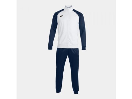 Pánská/Chlapecká sportovní souprava JOMA ACADEMY IV TRACKSUIT WHITE NAVY (Barva WHITE-NAVY, Velikost 3XL)