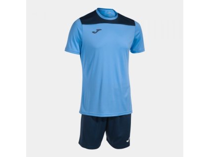 Pánská/Chlapecká fotbalová souprava JOMA PHOENIX II SET SKY BLUE NAVY (Velikost L, Barva SKY BLUE-NAVY)