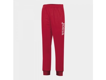 Pánské/Chlapecké sportovní tepláky JOMA LONG PANT POLYFLEECE VICTORY RED (Velikost 04, Barva RED)