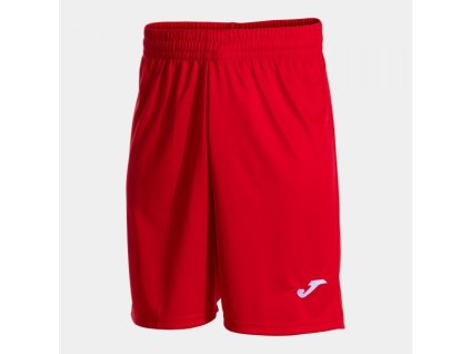 Pánské/Chlapecké sportovní šortky JOMA NOBEL LONG SHORT RED (Velikost M, Barva RED)