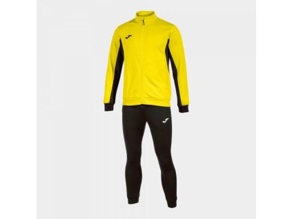 Pánská/Chlapecká sportovní souprava JOMA DERBY TRACKSUIT YELLOW BLACK (Barva YELLOW-BLACK, Velikost L)